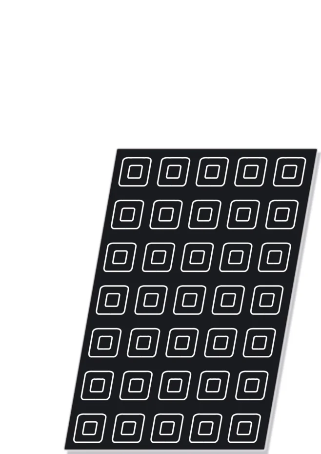 Flexipan form 60 savariner 3,7 x 3,7 cm