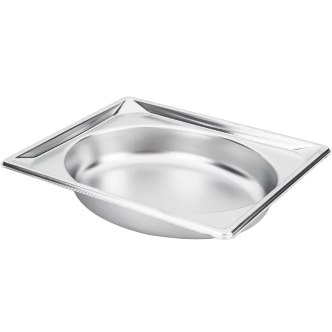 Serveringsform Super Pan oval halvstorlek rostfritt stål