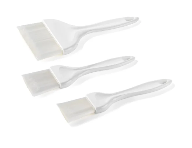 Bakpensel 20 cm – 3,8 cm bred, nylonborst