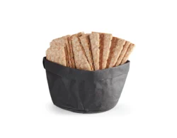 Brödpåse 13 cm återanvändbar svart