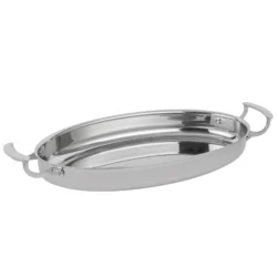 Gratängform oval 3,5 liter rostfritt stål – Miramar