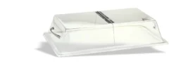 Lock GN 1/1 polykarbonat transparent med gångjärn