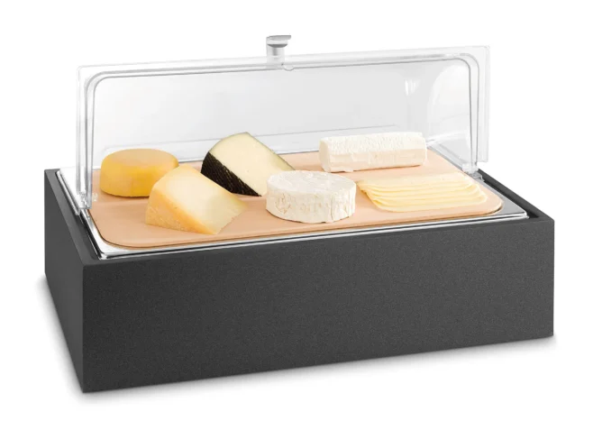 Ostdisplay CUBIC för buffé