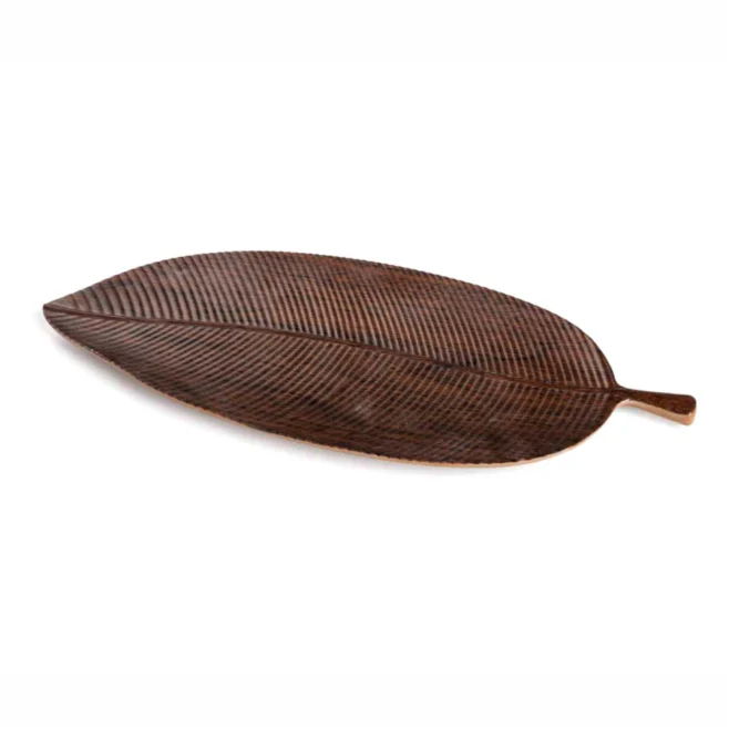 Bladformad Tallrik 37 x 15 cm Melamin