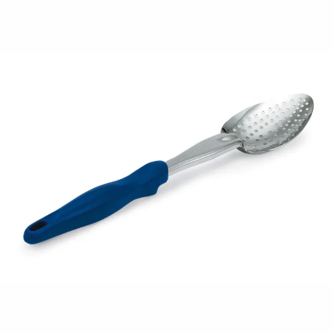 Serveringssked Pujadas perforerad – rostfritt stål 350 mm