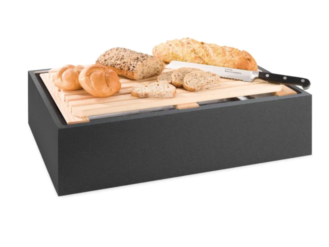 Brödbuffédisplay