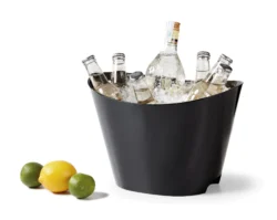 Oval champagnekylare i plast