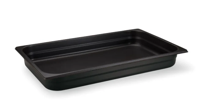 GN-kantin 1/1 – nonstick, svart, induktion