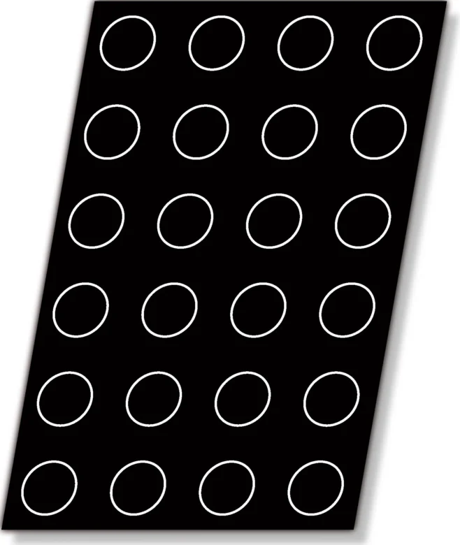 Flexipan 24 cylindrar form 6,3 cm diameter 3,5 cm hög