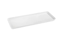 Serveringsbricka 50 x 18 cm melamin – vit, Life Collection