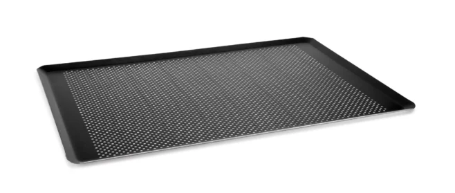 Perforerad bakplåt 60 x 40 cm aluminium med nonstickbeläggning