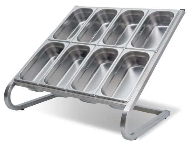 Bänkdispenser för 8 GN 1/3 – Pujadas