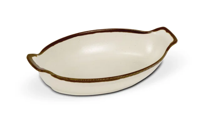Halo oval serveringsskål 23 x 12 cm melamin