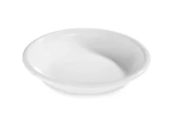 Skål 36 cm melamin låg vit Venus Pujadas