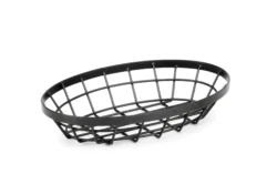 Serveringskorg oval 22,5 x 15 cm metall