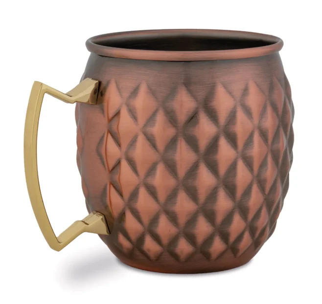 Moscow Mule-mugg – Diamont, antik koppar