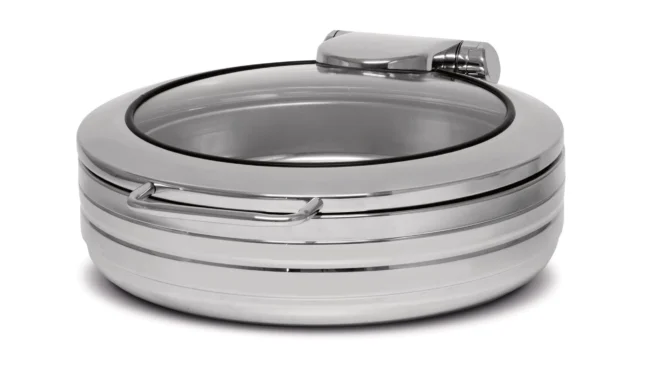 Chafing Dish Rund med Glaslock