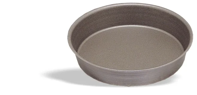 Tårtform hög 20 cm – stål, grå