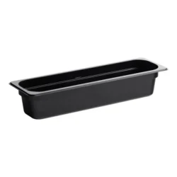 Kantin Polykarbonat Svart GN 1/2 lång 100mm Cambro