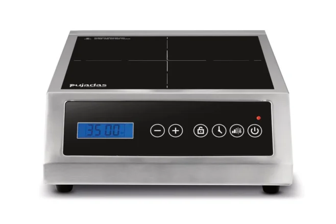 Induktionshäll Pujadas IP Pro 35 (3500W) – Professionell induktionsplatta för restaurangkök