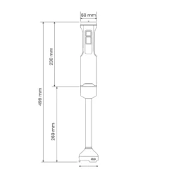 Stavmixer PrepTech Stick 15 – 1500 W – Pujadas