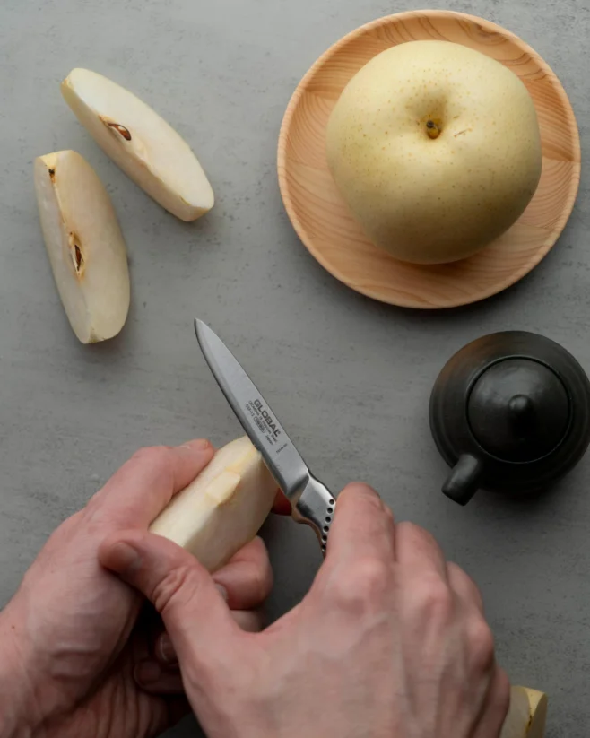 Skalkniv 8 cm smidd - Global Classic