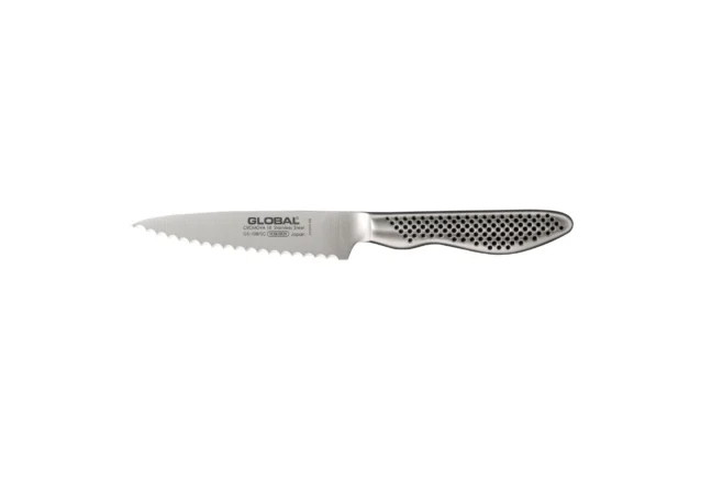 Skalkniv 11,5 cm tandad - Global Classic