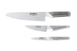 Knivset i 3 delar G-2, GS-1 & GSF-15 - Global Classic