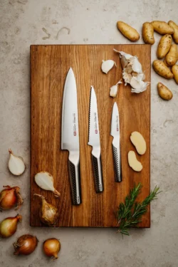 Knivset i 3 delar GU-01, GUS-22 & GUF-30 - Global Ukon