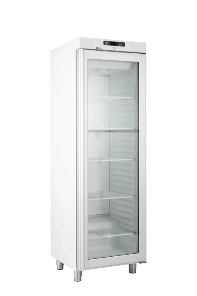Kylskåp Gram Compact R400 med glasdörr, 359 liter