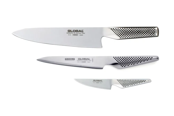 Knivset i 3 delar G-2, GS-1 & GS-11 - Global Classic