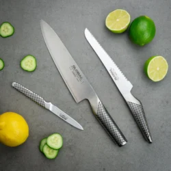 Knivset i 3 delar G-2, GS-61 & GSF-15 - Global Classic