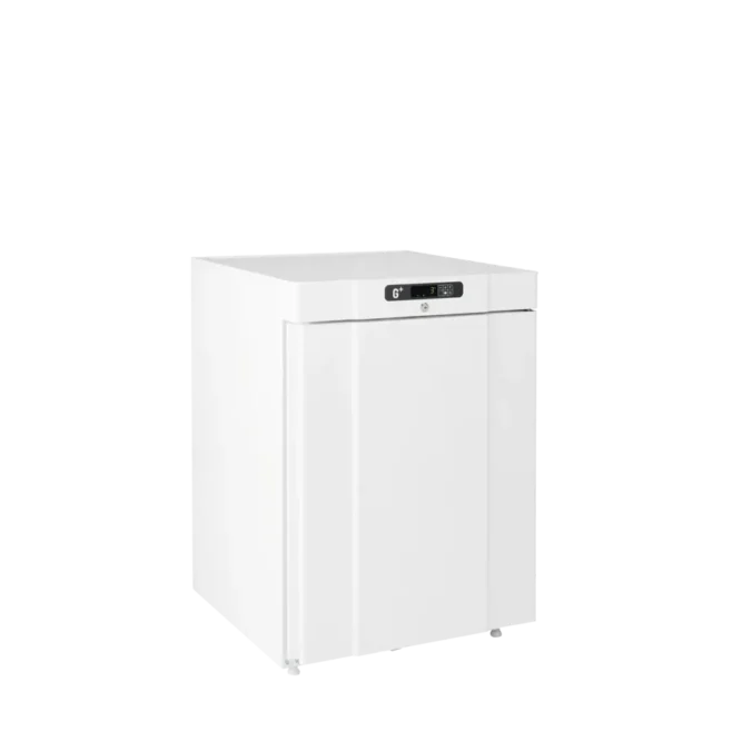 Compact 200 kylskåp, Gram Professional rostfritt - 128 liter Vit