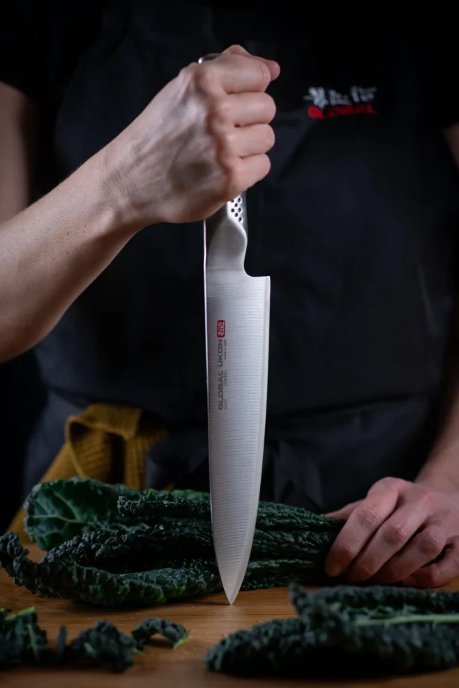 Kockkniv 20 cm - Global Ukon