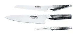 Knivset i 3 delar G-2, GS-61 & GSF-15 - Global Classic