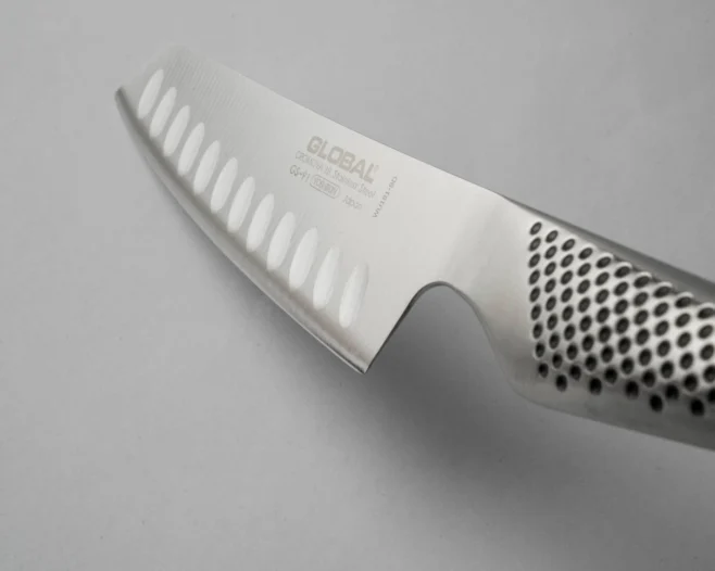 Grönsakshacka 14 cm olivslipad - Global Classic