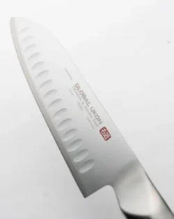 Santokukniv 19 cm olivslipad - Global Ukon