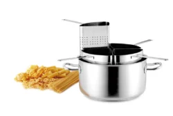 Pastakokningsset INOX-PRO 35cm med 4 pastakorgar