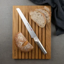 Brödkniv 22 cm vänsterslipad - Global Ukon