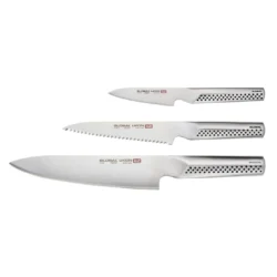 Knivset i 3 delar GU-01, GUS-22 & GUF-30 - Global Ukon