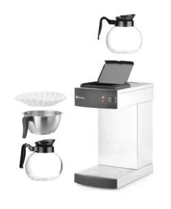Kaffebryggare med 2 kannor – manuell påfyllning