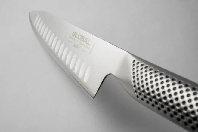 Kockkniv 20 cm olivslipad - Global Classic