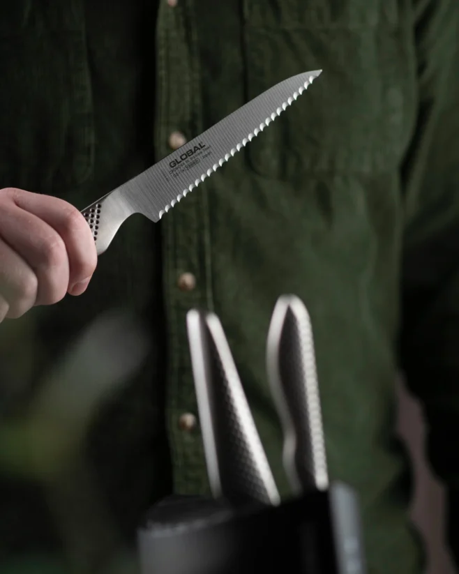 Allkniv 15 cm tandad - Global Classic