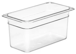 Kantin GN 1/3 Polykarbonat Transparent Cambro Camwear 150 mm