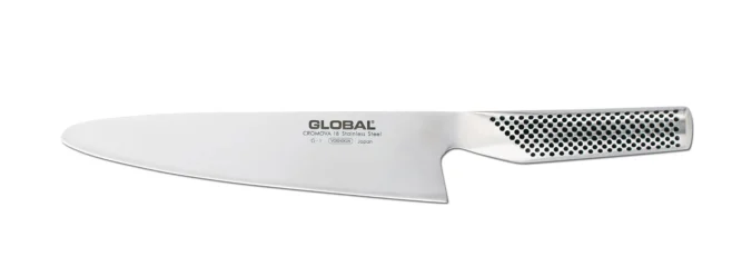 Kockkniv 21 cm rundad - Global Classic