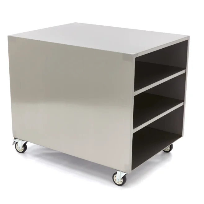 Rostfritt maskinbord/rullbord "MAXI" 800x600x700mm