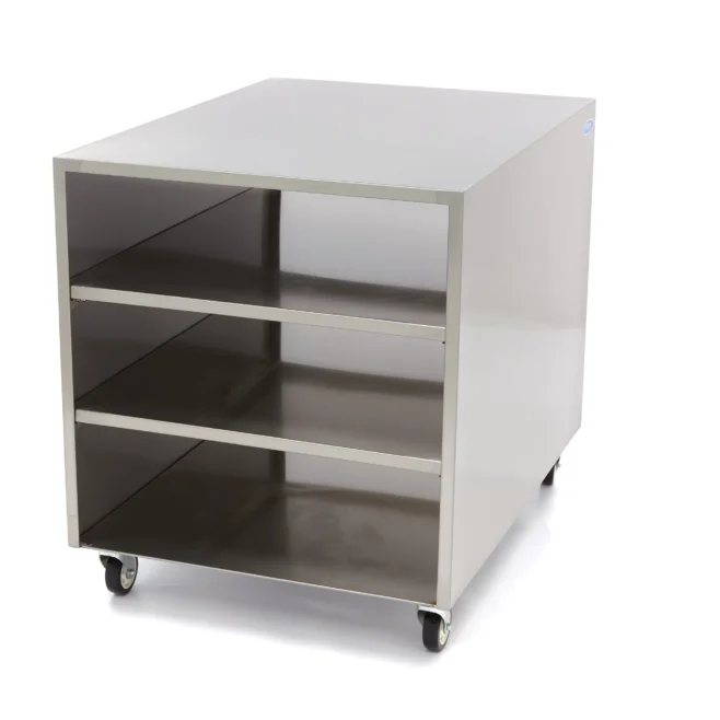 Rostfritt maskinbord/rullbord "MAXI" 800x600x700mm