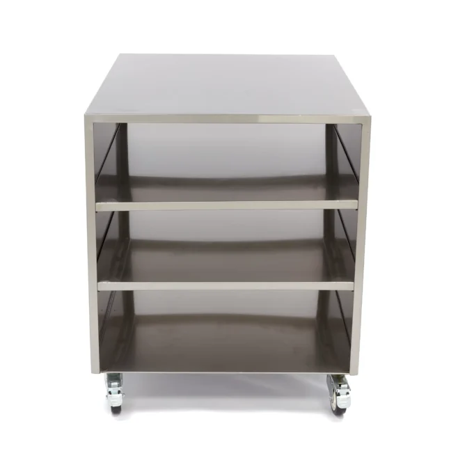 Rostfritt maskinbord/rullbord "MAXI" 800x600x700mm