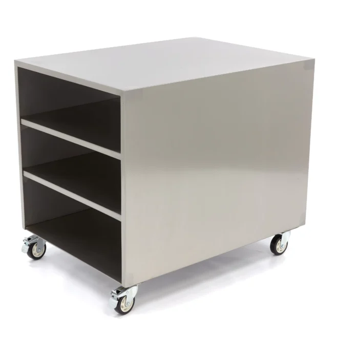 Rostfritt maskinbord/rullbord "MAXI" 800x600x700mm